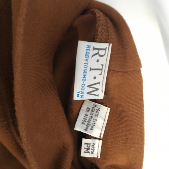 Vintage brown R.T.W Dress - Picture 5 of 5